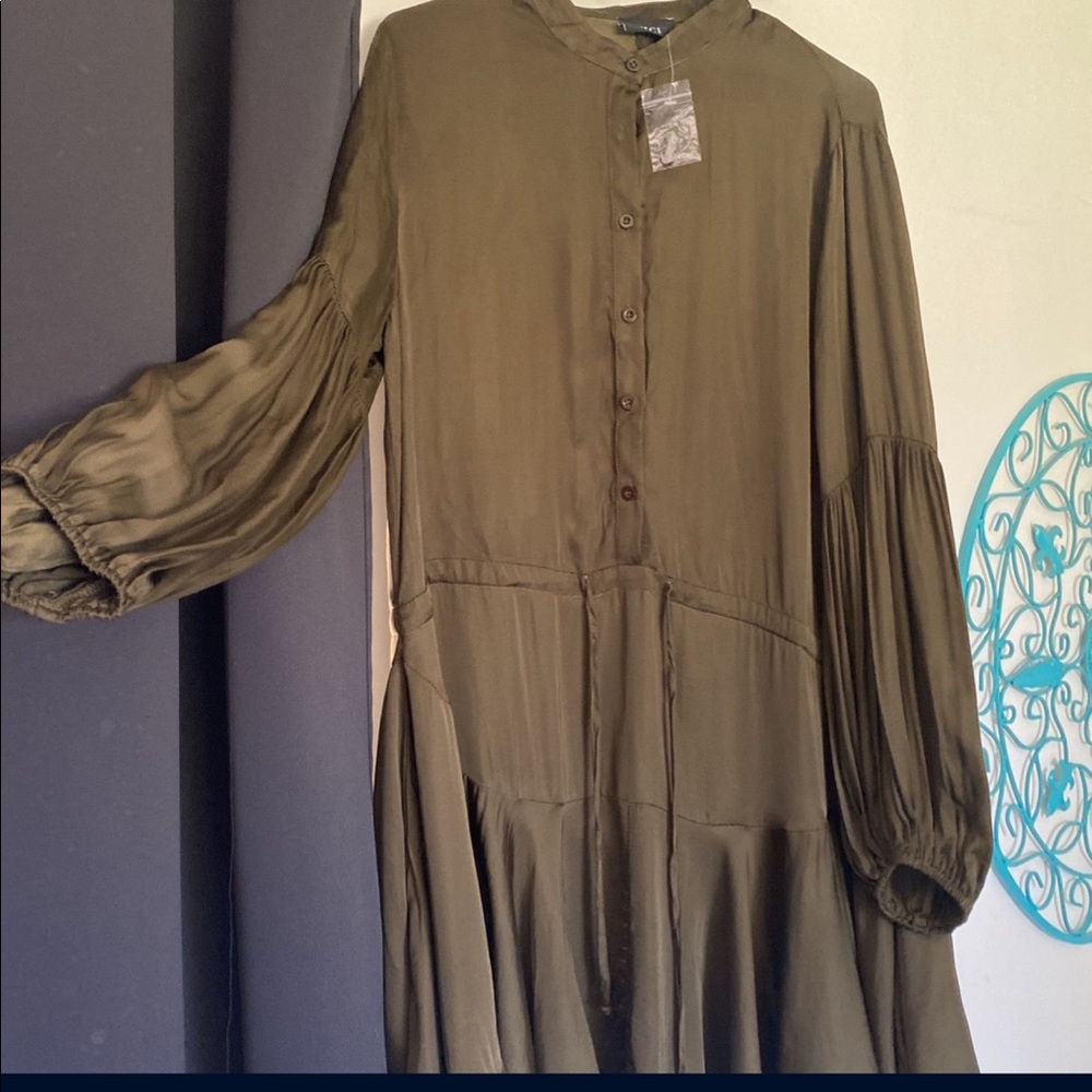 Green long sleeve dress from vici